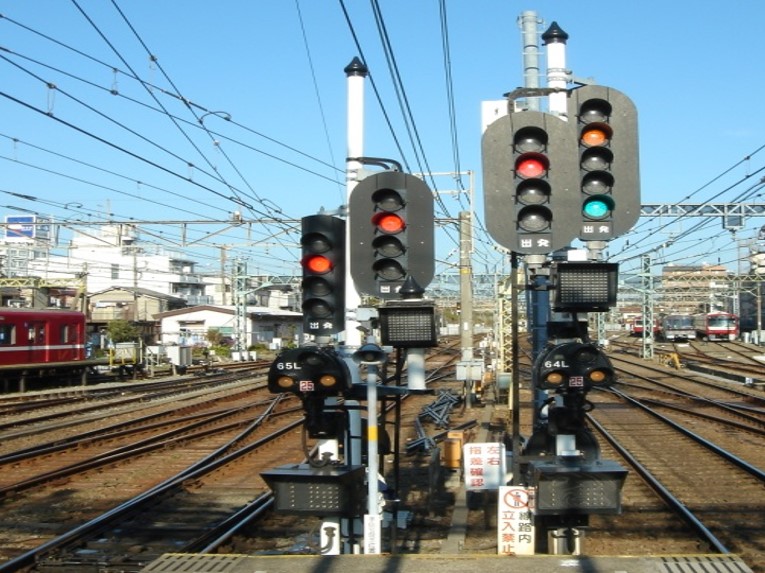 鉄道の信号機
